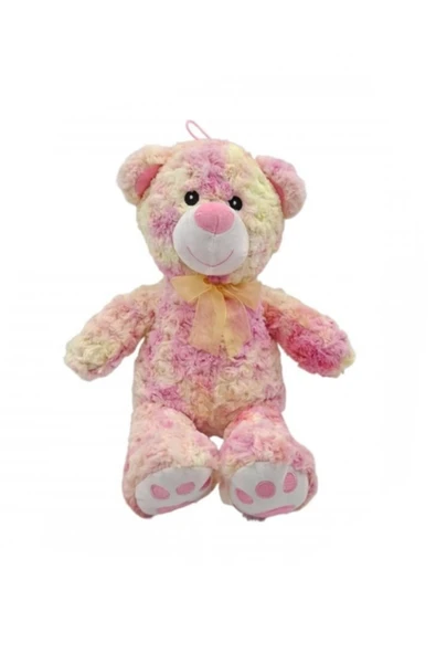 Sevimli Oyuncak Peluş Renkli Ayı Uyku Arkadaşı 35 cm ürün görseli 1