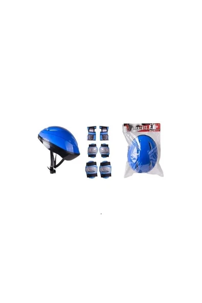 Paten Koruyucu Set Dizlik Dirseklik Kasklı Set Bisiklet Koruyucu Set Scooter Koruyucu Set ürün görseli 1