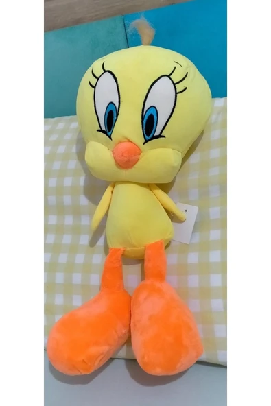 Tweety Peluş Oyun Arkadaşı Uyku Arkadaşı Peluş Oyuncak45 cm ürün görseli 1