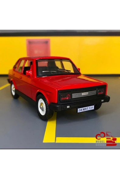 Murat 131 1/36 Ölçek Çek Bırak Diecast Metal Model Oyuncak Araba ürün görseli 1
