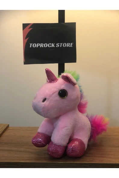 Sevimli Unicorn Peluş Oyuncak Hediyelik Oyuncak Anahtarlık Uyku Arkadaşı 12 cm ürün görseli 1