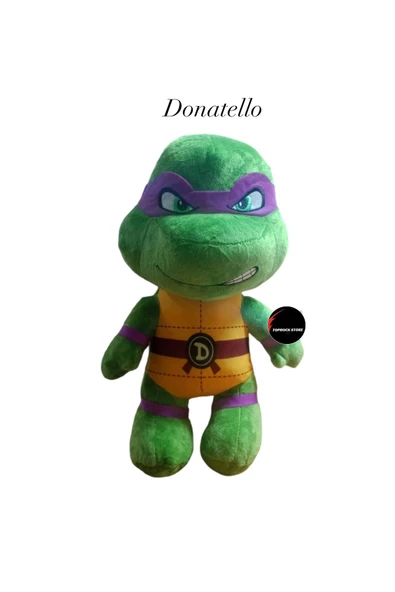 Ninja Kaplumbağa Peluş Oyuncak Uyku Arkadaşı Hediyelik Peluş 35 cm ürün görseli 1