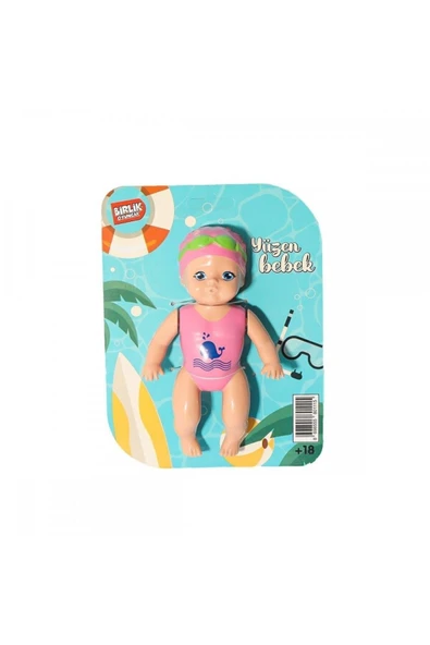 YÜZEN BEBEK KURMALI 15 CM ürün görseli 1