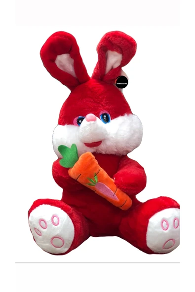 Sevimli Tavşan Peluş Uyku Arkadaşı Büyük Boy 40cm ürün görseli 1