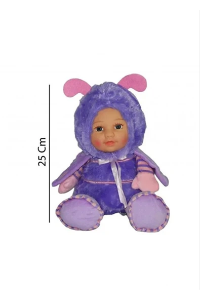 25 cm Peluş Sevimli Kelebek Bebek ürün görseli 1
