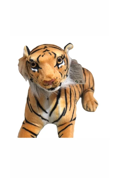 Sesli Kükreyen Kaplan 35 Cm - Resim 3