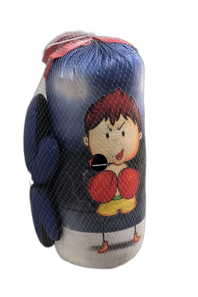 Çocuk Boks Torbası Eldivenli Boks Torbası 50 cm ürün görseli 1