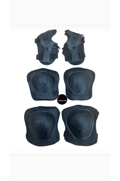 Çocuk Koruyucu Dizlik Dirseklik Set 6'lı Paten Scooter Bisiklet Kaykay Koruyucu Ekipman Set ürün görseli 1