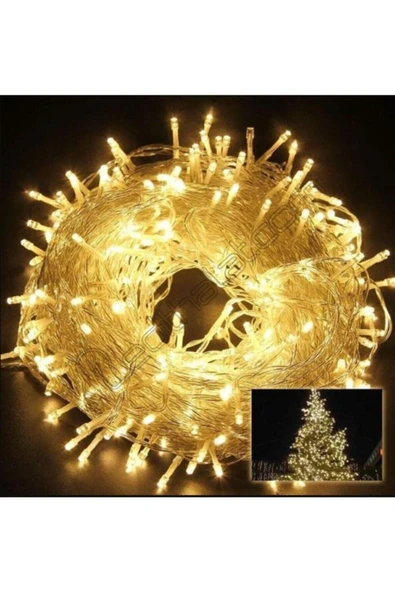 Dekoratif Led Işık 10 Metre 100 Led Günışığı Yılbaşı Ağacı Süsleme ürün görseli 1