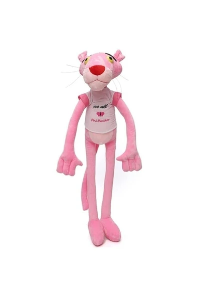 Pembe Panter Peluş Dev Boy 100 Cm - Resim 2