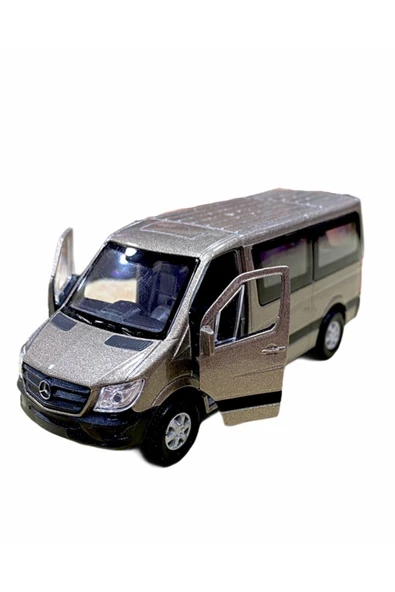 Metal Mercedes-benz Sprinter-gri Oyuncak Minibüs ürün görseli 1