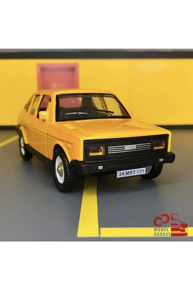 Murat 131 1/36 Ölçek *c&c Model Garage* Çek Bırak Diecast Metal Model Oyuncak Araba ürün görseli 1