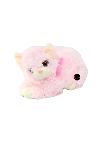 Miyavlayan Sesli Kedi Peluş Oyuncak 30 cm ürün görseli 1