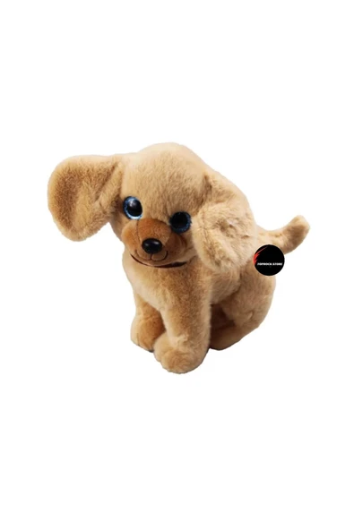 Havlayan Ayakta Durabilen Sesli Köpek Peluş Oyuncak Uyku Arkadaşı Hediyelik Peluş 35 cm ürün görseli 1