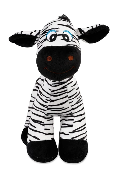 Oyuncak Peluş Zebra 30 Cm Siyah-beyaz ürün görseli 1