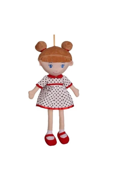 PELUŞ PL78775 ELBİSELİ BEZ BEBEK 50 CM. - TEKLİ ürün görseli 1