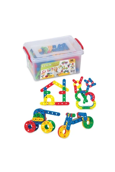 Click Clack Kutu Puzzle Box 96 Parça ürün görseli 1