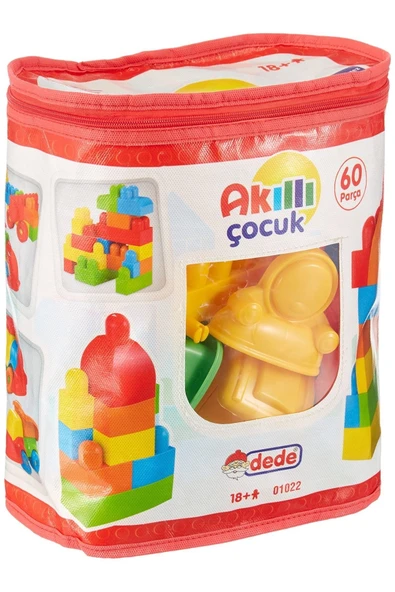Akıllı Çocuk 60 Parca Yapı Oyuncak ürün görseli 1