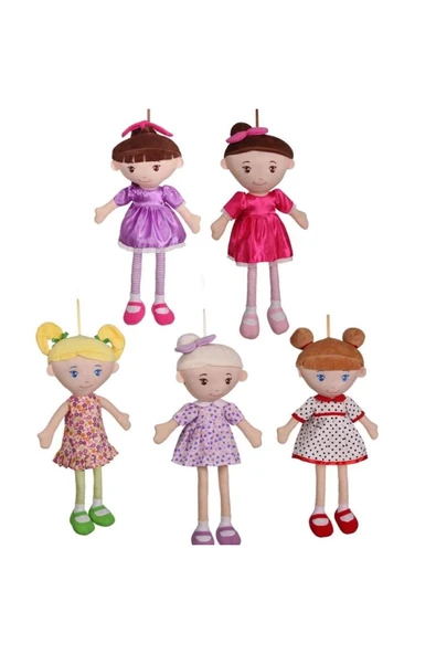 PELUŞ PL78775 ELBİSELİ BEZ BEBEK 50 CM. - TEKLİ - Resim 2