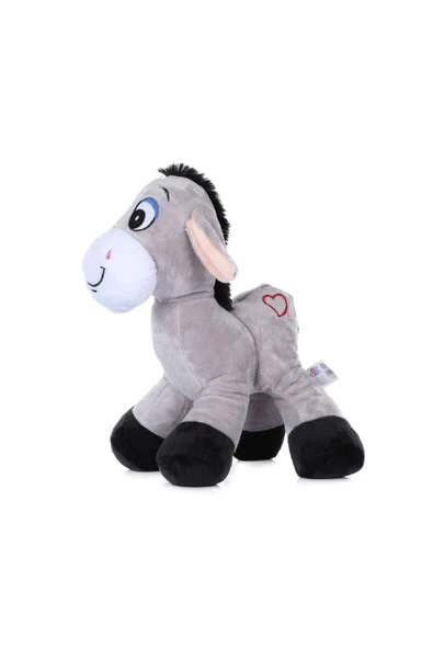 Gri Sevimli Özür Dilerim Eşek 28 cm - Resim 2