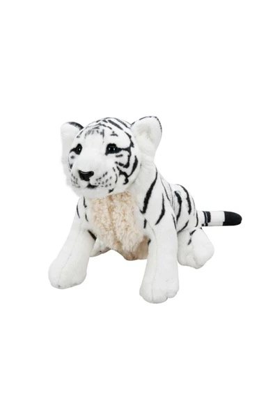 Yavru Beyaz Kaplan 45 cm Peluş ürün görseli 1