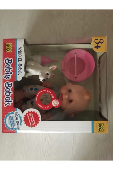 Altını Islatan Ve Konuşan Bebiş Et Bebek - Resim 3