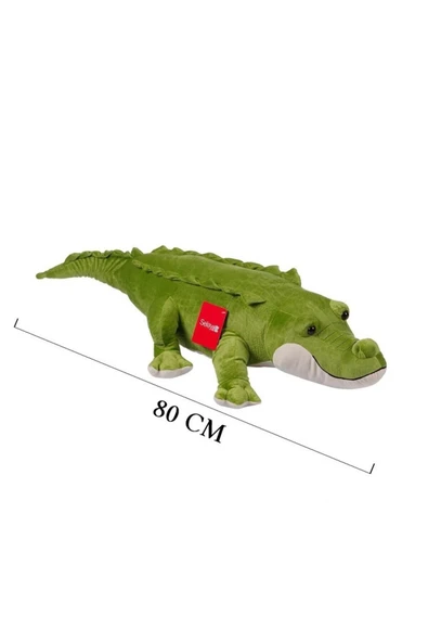 Oyuncak Peluş Timsah Dev Boy 80 Cm - Resim 2