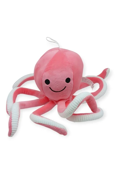 Peluş Sevimli Ahtapot 30 cm - Pembe ürün görseli 1