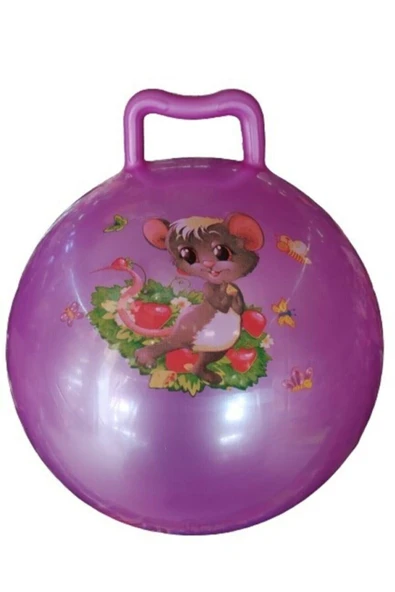 Çocuk Plates Zıp Zıp Kanguru Zıplama Topu + Pompa ürün görseli 1