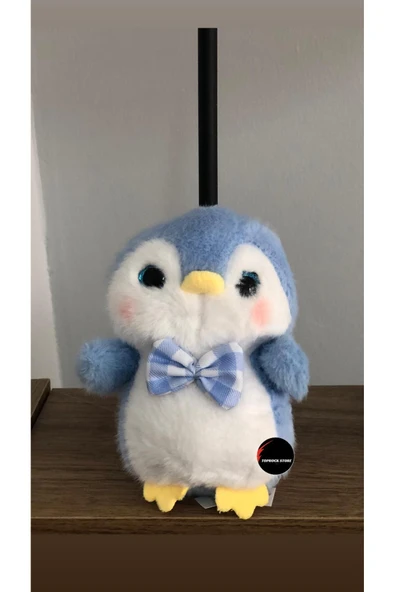 Sevimli Penguen Peluş Oyuncak Anahtarlık Hediyelik Uyku Arkadaşı 15 Cm ürün görseli 1