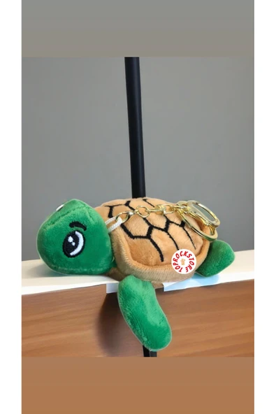 Sevimli Caretta Kaplumbağa Peluş Oyuncak Desenli Anahtarlık Hediyelik Uyku Arkadaşı 11 CM ürün görseli 1