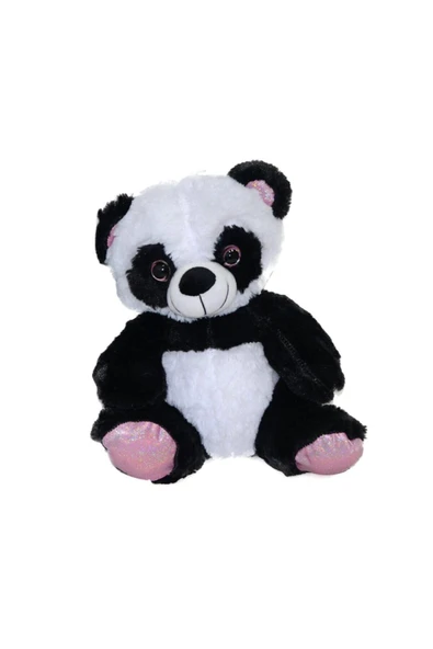 Parlak Iri Gözlü Panda Peluş Oyuncak 35 cm ürün görseli 1