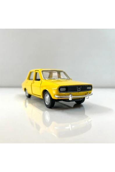 Renault 12 1/36 Ölçek Welly Diecast Metal Model Araba Oyuncak Araba Çek Bırak Araba ürün görseli 1
