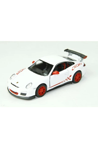 Çek Bırak 2010 Porsche 911 Gt3 Rs Beyaz Model Araba ürün görseli 1