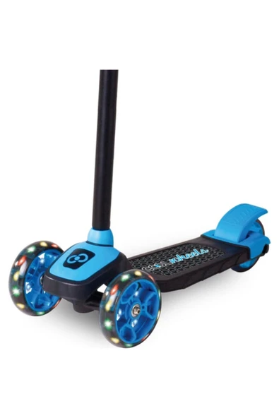 Cool Wheels Scooter Işıklı Mavi - Resim 2