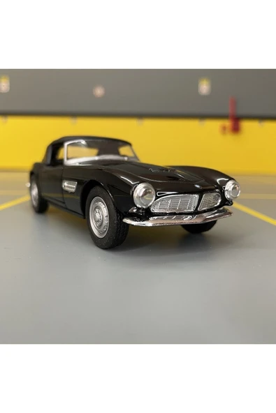 Bmw 507 1956 1/36 Ölçek *c&c Model Garage* Çek Bırak Diecast Metal Model Oyuncak Araba ürün görseli 1