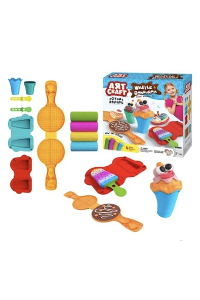 Waffle Dondurma Hamur Set 200 Gr ürün görseli 1