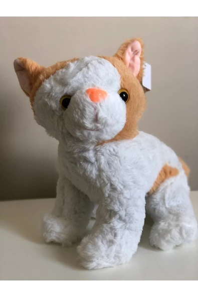 Sesli Miyavlayan Peluş Kedi 35cm ürün görseli 1