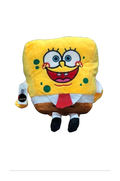 Sünger Bob Peluş Büyük Boy 35 Cm Organic Kumaş ürün görseli 1