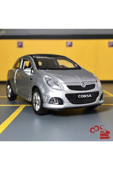 Opel Corsa Opc 1/36 Ölçek Çek Bırak Diecast Metal Model Oyuncak Araba ürün görseli 1