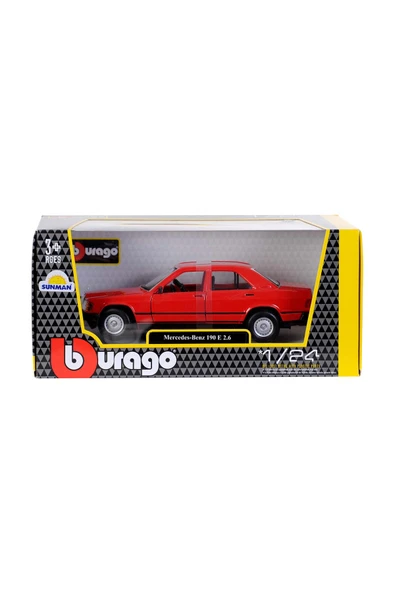 Mercedes Benz 190 E 2.6 1/24 Model Araba ürün görseli 1