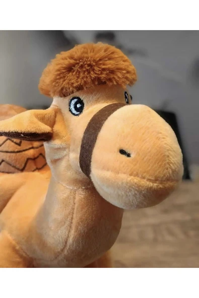 Sevimli Deve Peluş Oyuncak Büyük Boy - Resim 3
