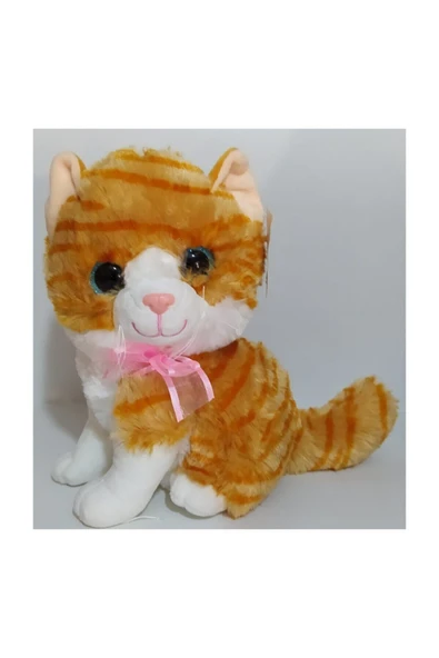 Sesli Kedi Miyavlayan Peluş 30 Cm ürün görseli 1