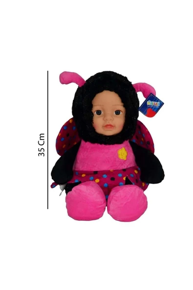 PELUŞ 35 CM BEBEK YÜZLÜ ARI - Resim 2