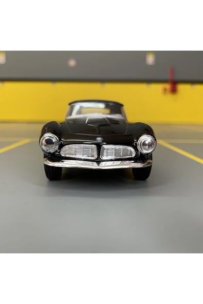 Bmw 507 1956 1/36 Ölçek *c&c Model Garage* Çek Bırak Diecast Metal Model Oyuncak Araba - Resim 2