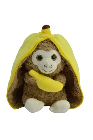 Sevimli Uyku Arkadaşım Muz Maymun 27 cm - Resim 2