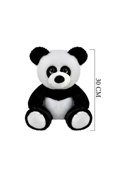 Sevimli Panda Peluş Oyuncak 30 cm ürün görseli 1