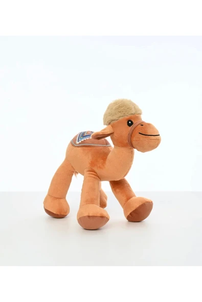 Sevimli Deve Peluş Oyuncak Hediyelik Oyuncak Uyku Arkadaşı 20 cm - Resim 2