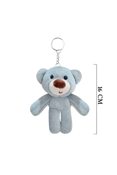 Sevimli Ayıcıklı Peluş Anahtarlık 16 cm ürün görseli 1