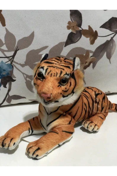 Oyuncak Kükreyen Peluş Kaplan 40 Cm - Resim 2
